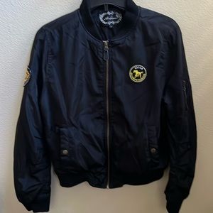 Ambiance Bomber jacket women Sz L